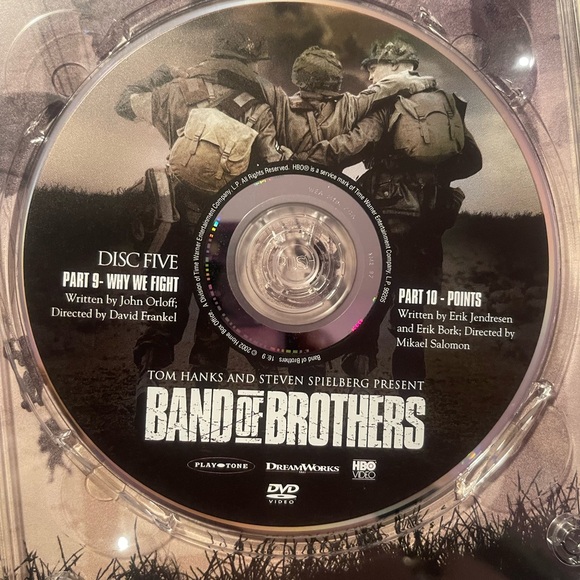 Band of Brothers 10 Episodes 6-Disc Set -Tin Box DVD Bonus Features. - Picture 8 of 10